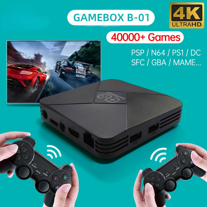 Gaming Console G5 - GameBox Game Box Black 128GB Wired