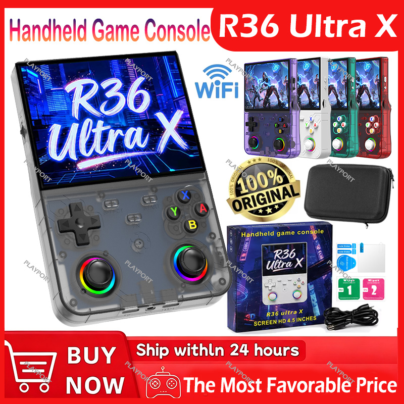 Gaming Console R36 Ultra - R36 Ultra X Retro Handheld Game