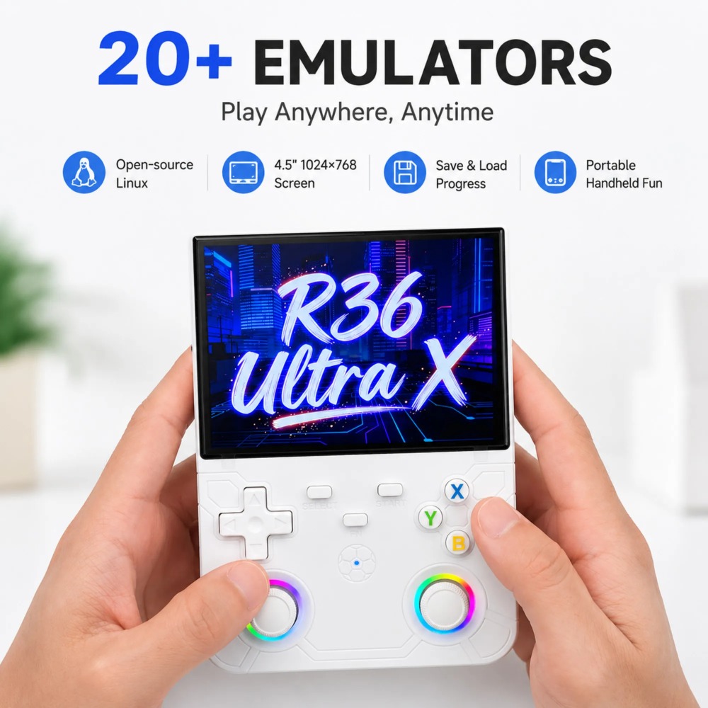 Gaming Console R36 Ultra - R36 Ultra X Retro Handheld Game
