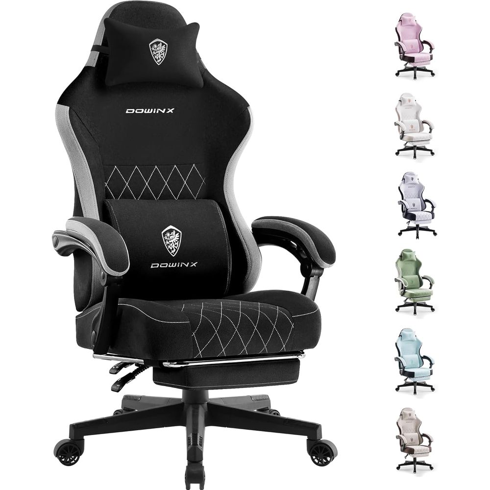 abric Gaming Chair, Ergonomic  - đánh giá và giá Gaming Chair Cushion
