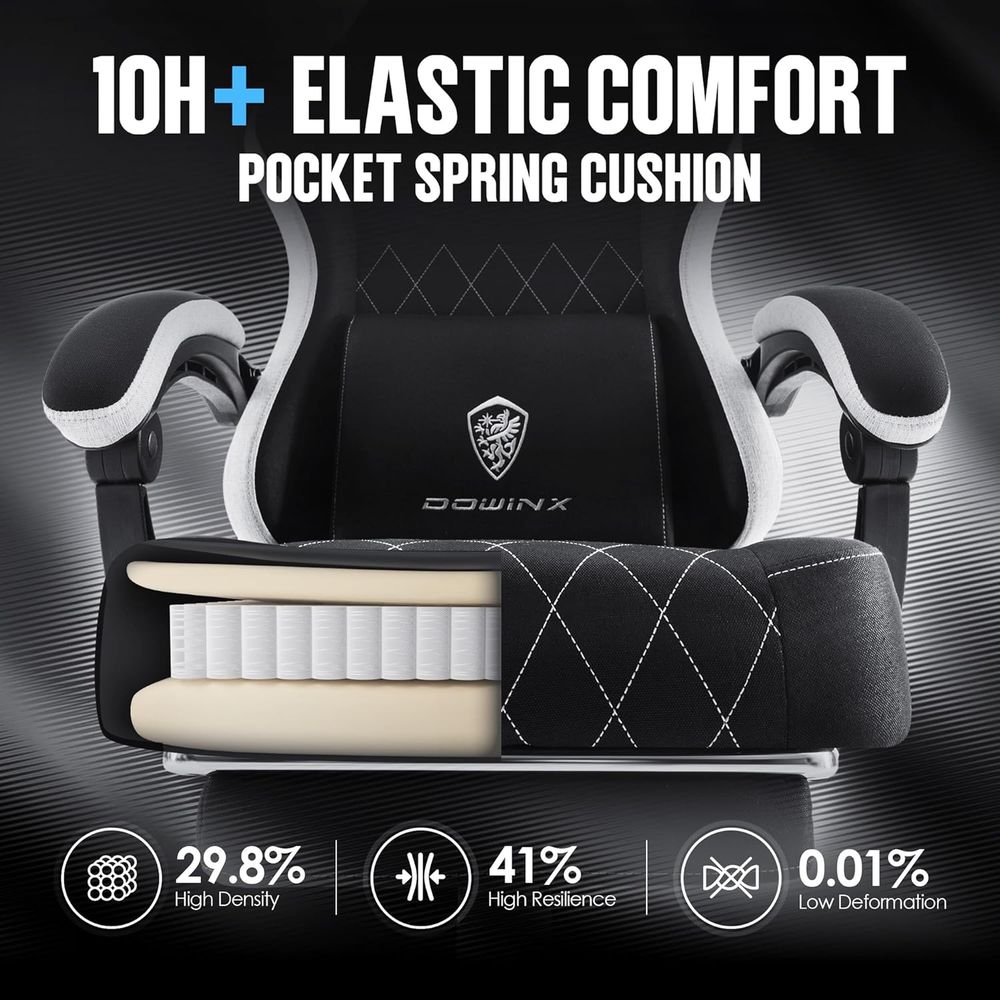 abric Gaming Chair, Ergonomic  - đánh giá và giá Gaming Chair Cushion