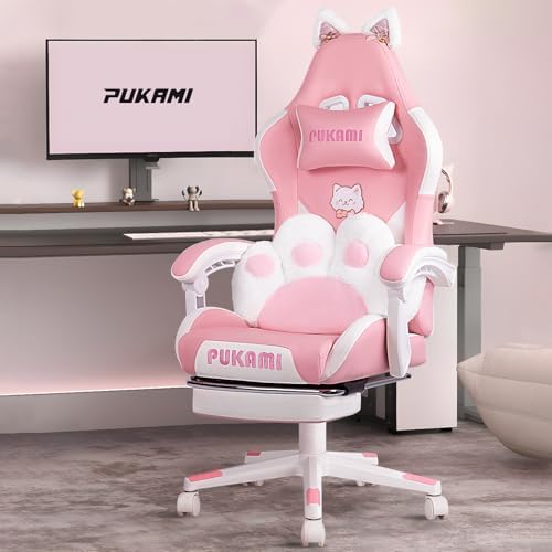 Pink Gaming Chair Cute with Ca - đánh giá và giá Gaming Chair Cushion