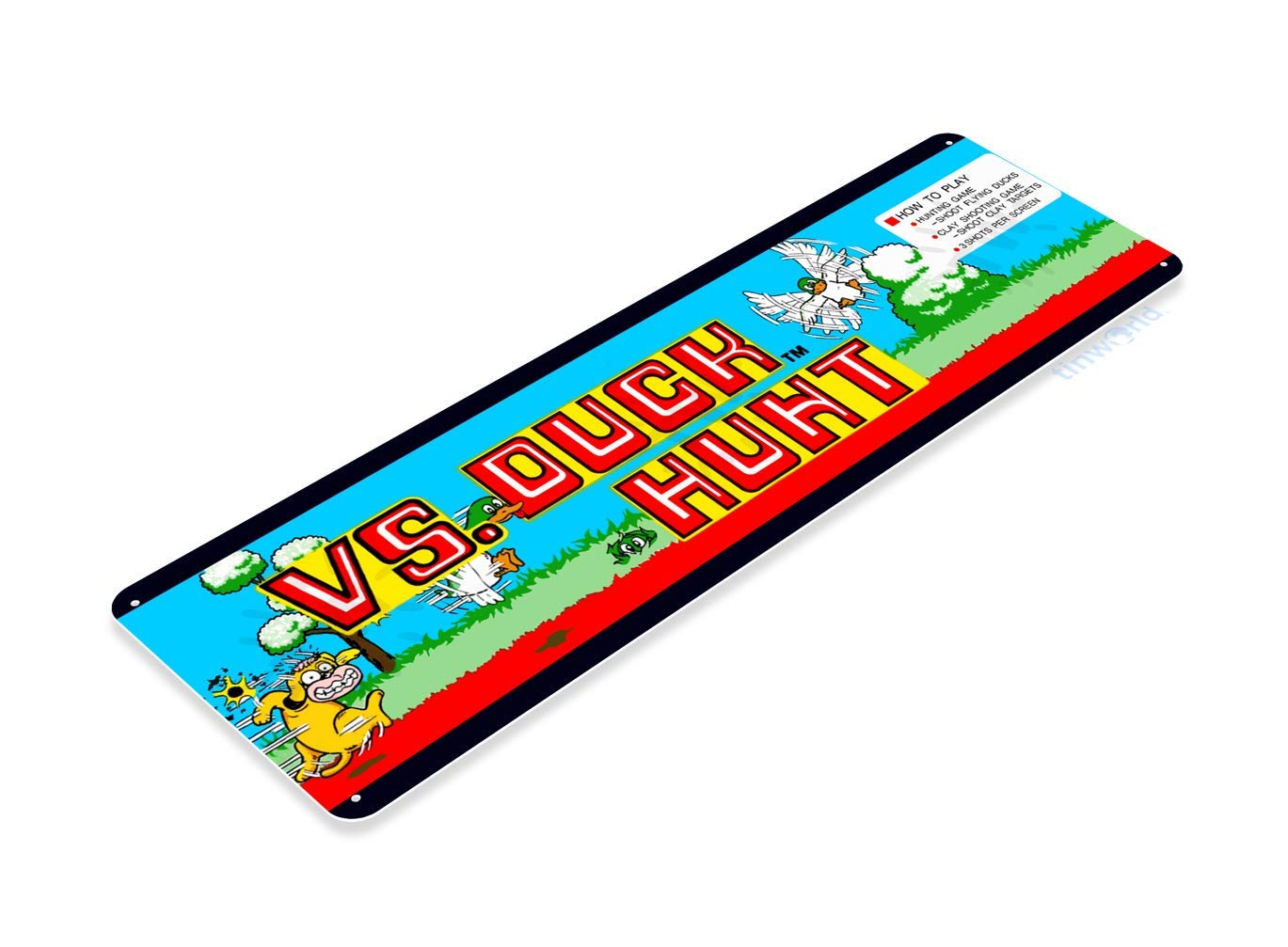 TIN SIGN Duck Hunt Arcade Marq - đánh giá và giá Gaming Console Shop