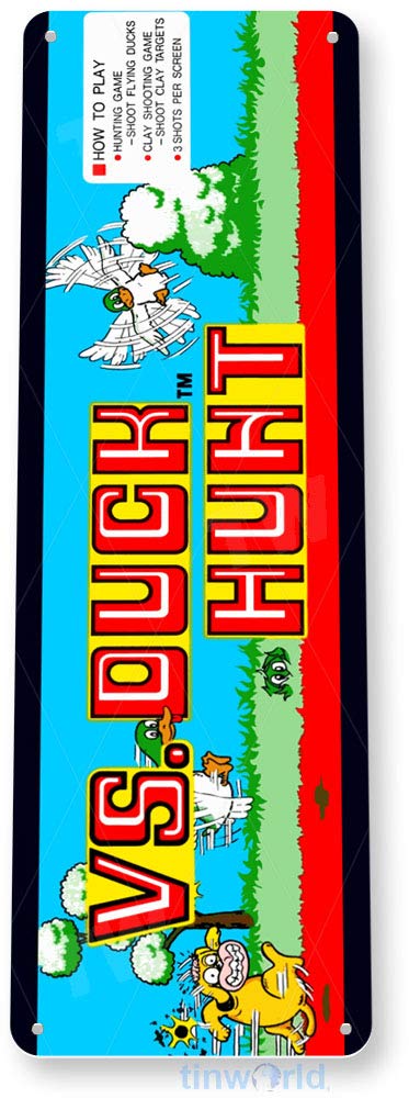 TIN SIGN Duck Hunt Arcade Marq - đánh giá và giá Gaming Console Shop
