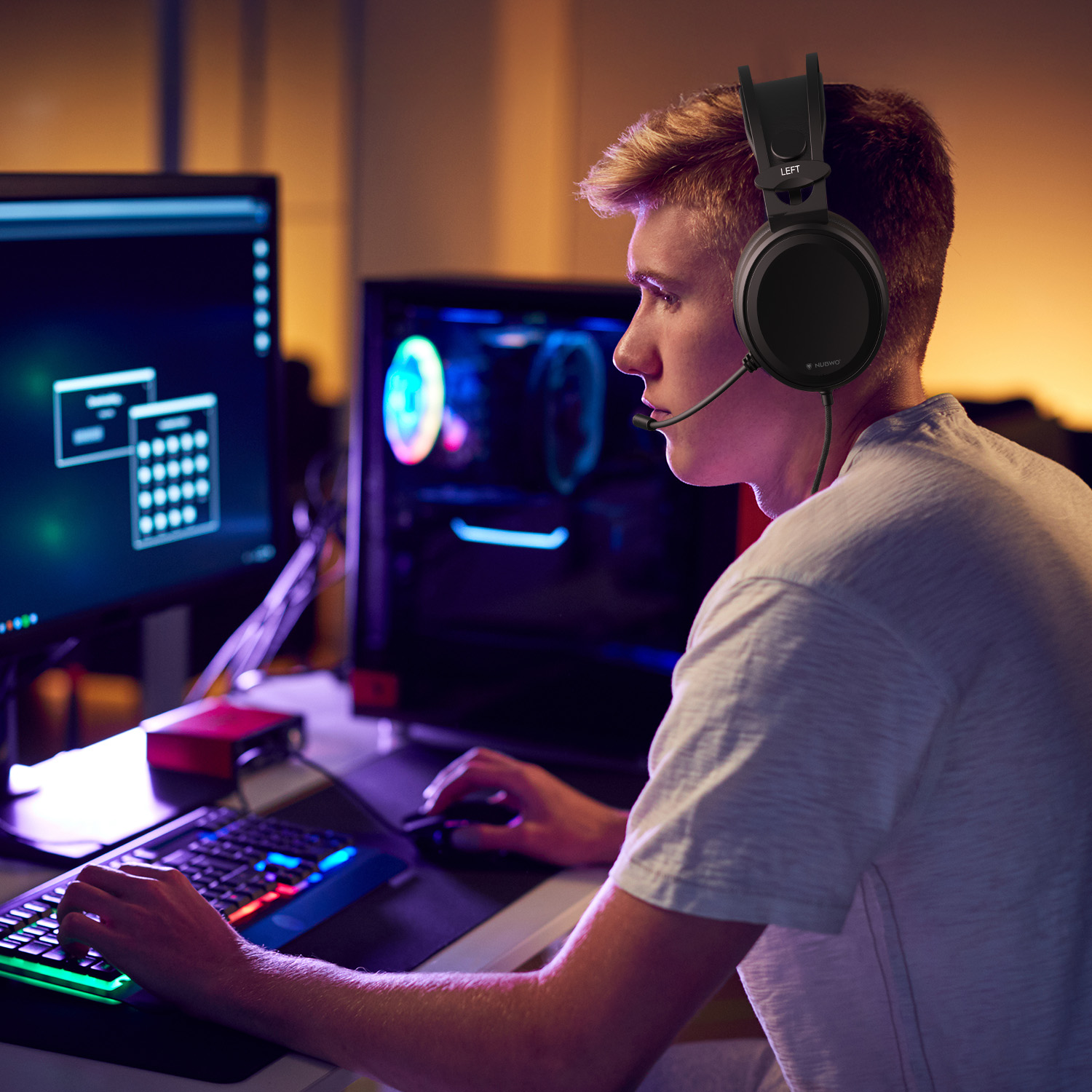 NUBWO Wired Over Ear Gaming He - đánh giá và giá Gaming Console Xbox One