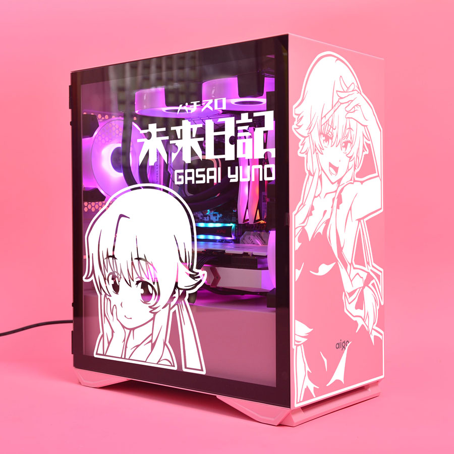 Future Diary Anime Stickers fo - đánh giá và giá Console Gaming Pc Case