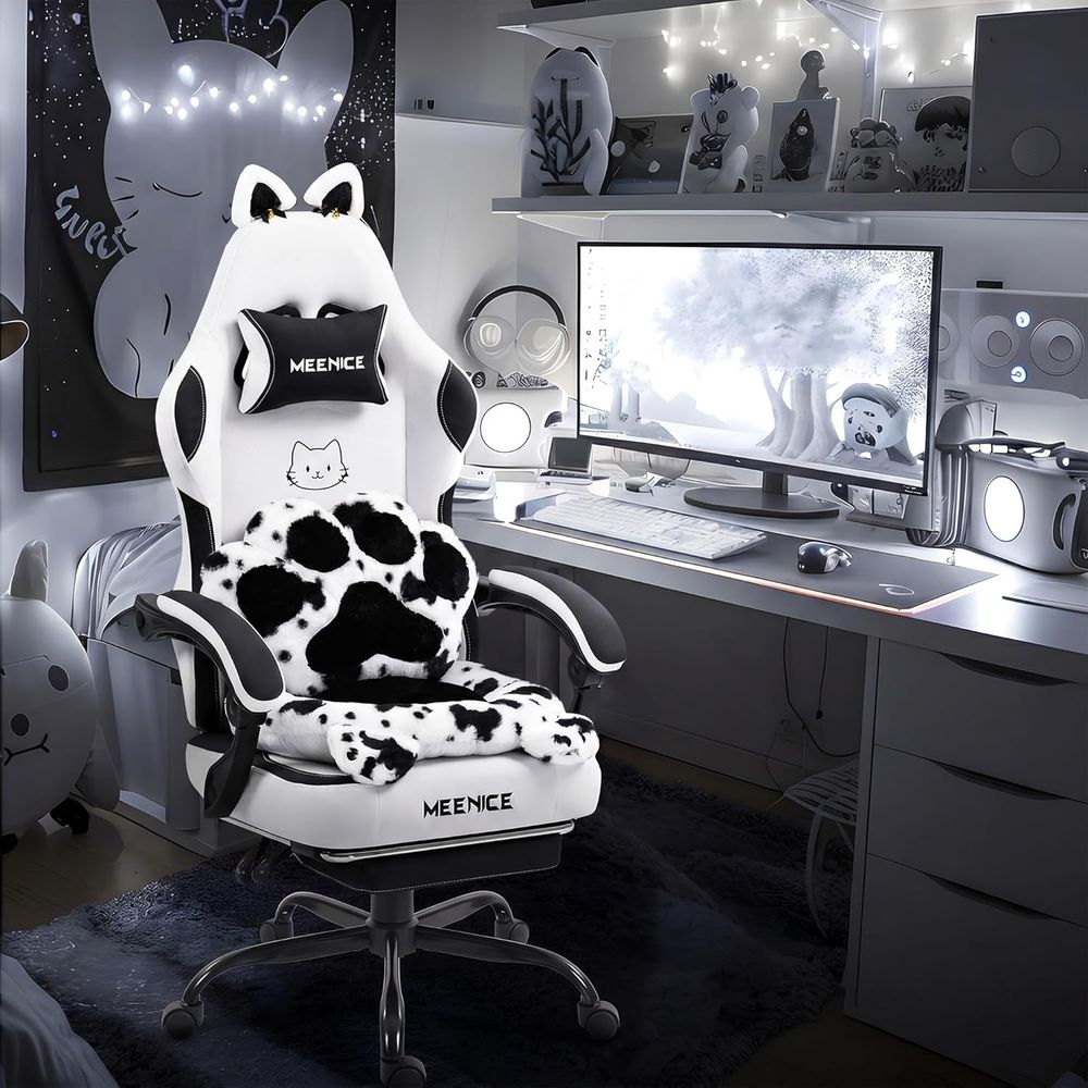 Gaming Chair Cute with Cat Ear - đánh giá và giá Gaming Chair Cushion