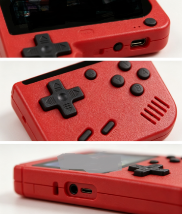 HTMCK Red Retro Classic Handhe - đánh giá và giá Gaming Console 4 Year Old