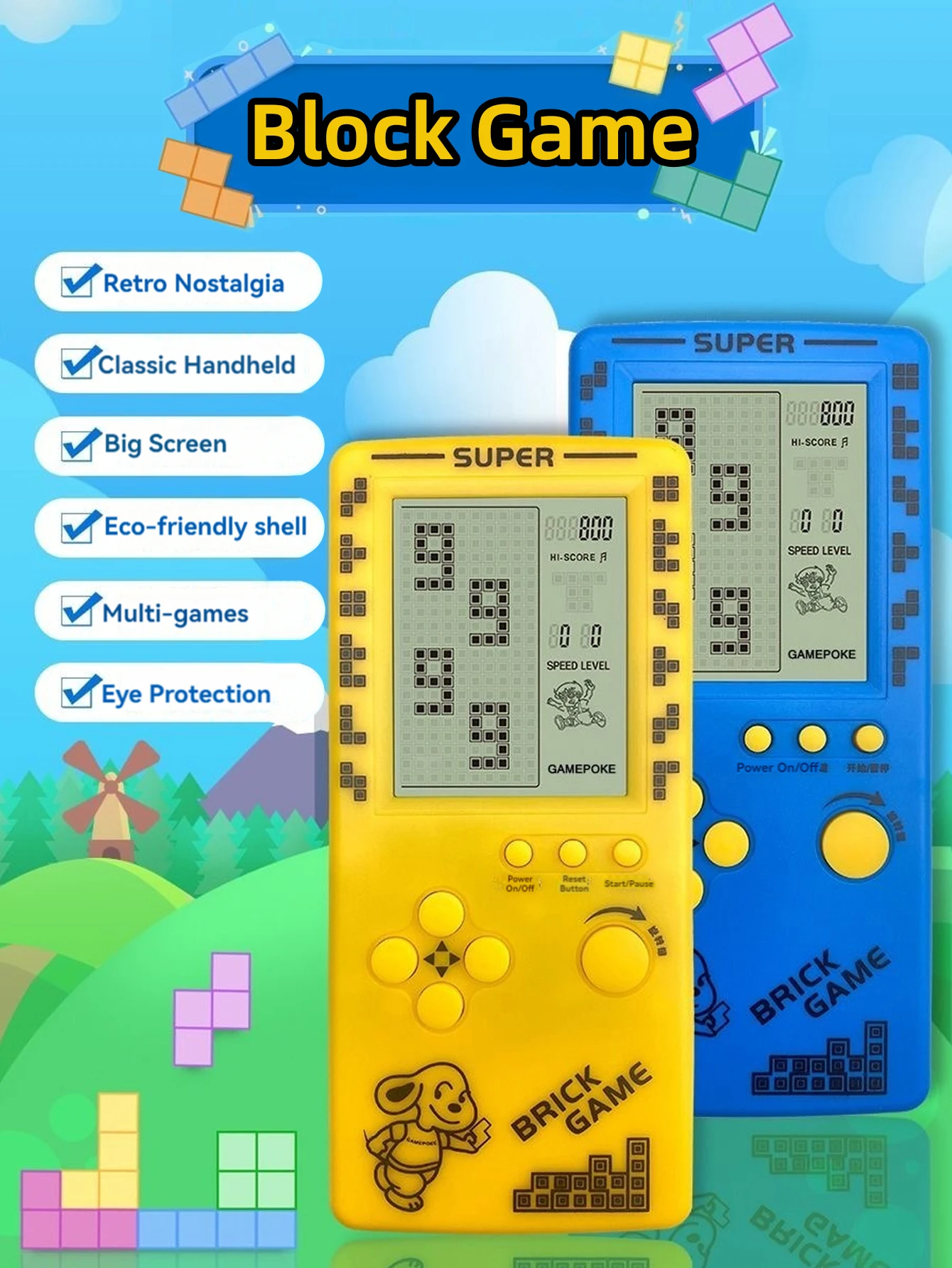 Classic Retro Handheld Game Pl - đánh giá và giá Gaming Console For Kids