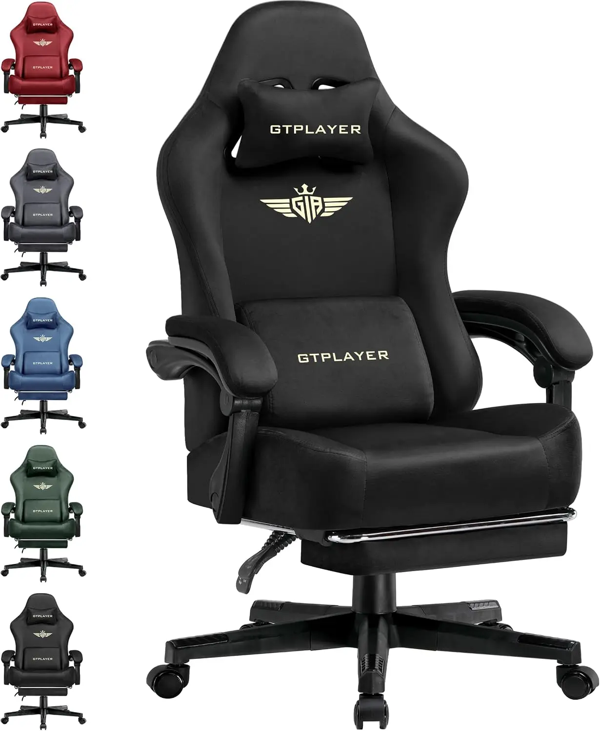 Big and Tall Gaming Chair Fabr - đánh giá và giá Gaming Chair Cushion