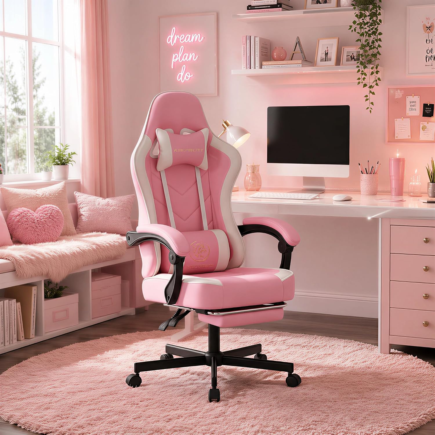 Ergonomic High Back Gaming Cha - đánh giá và giá Gaming Chair Cushion