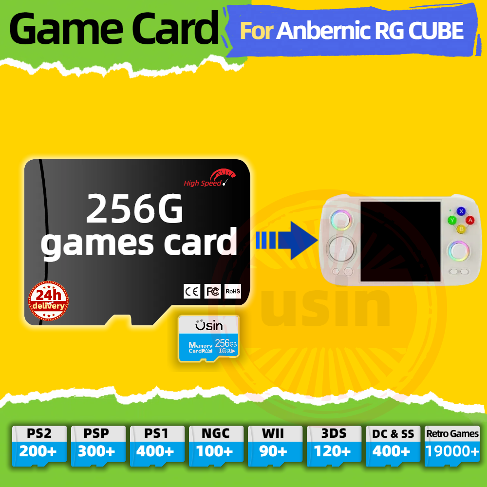 Game Card For Anbernic RG CUBE - đánh giá và giá Gaming Console Cube