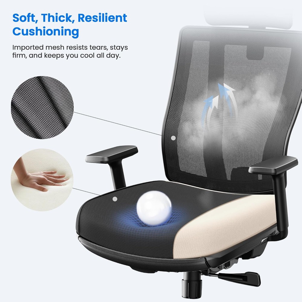 Adjustable Office Chair: Ergon - đánh giá và giá Gaming Chair Cushion