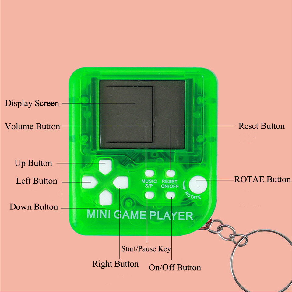 GAMINJA Retro Mini Handheld Ga - đánh giá và giá Gaming Console 4 Year Old