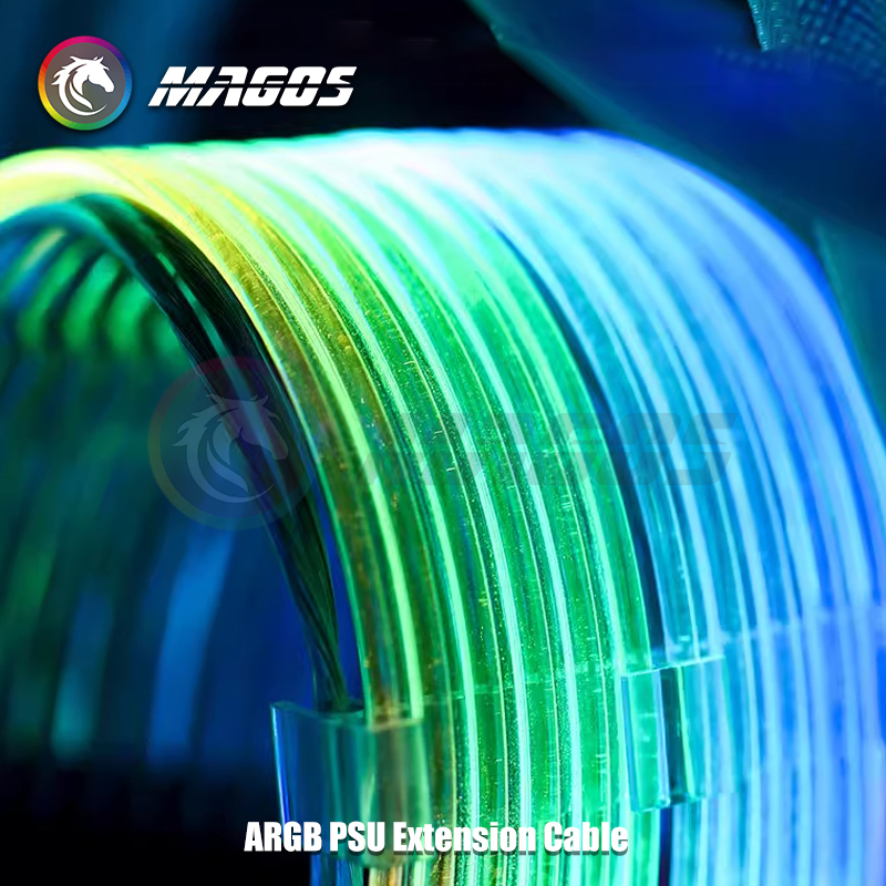 PSU Extension Cable RGB, ATX 2 - đánh giá và giá Console Gaming Pc Case