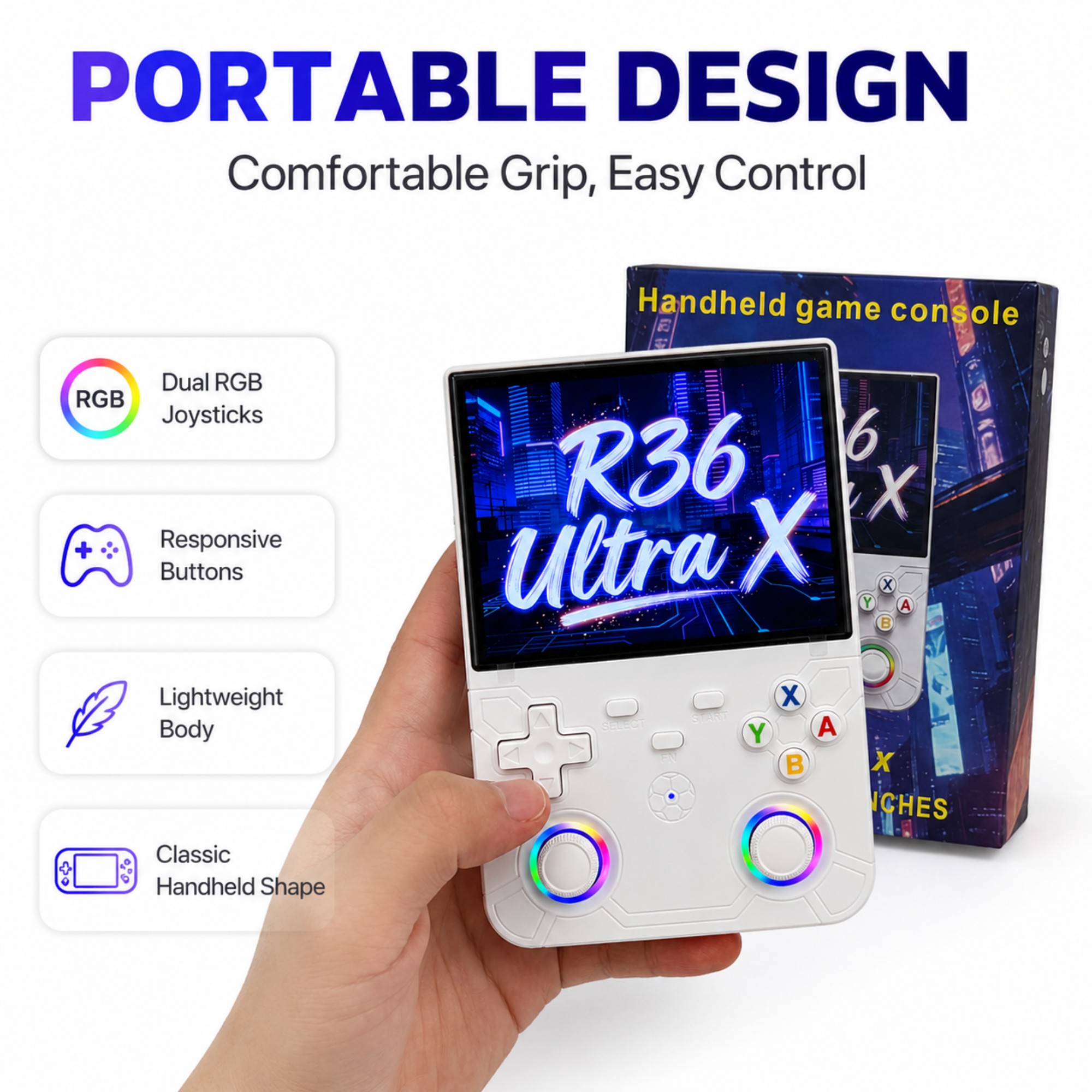 R36 Ultra X Portable Retro Gam - đánh giá và giá Gaming Console R36 Ultra