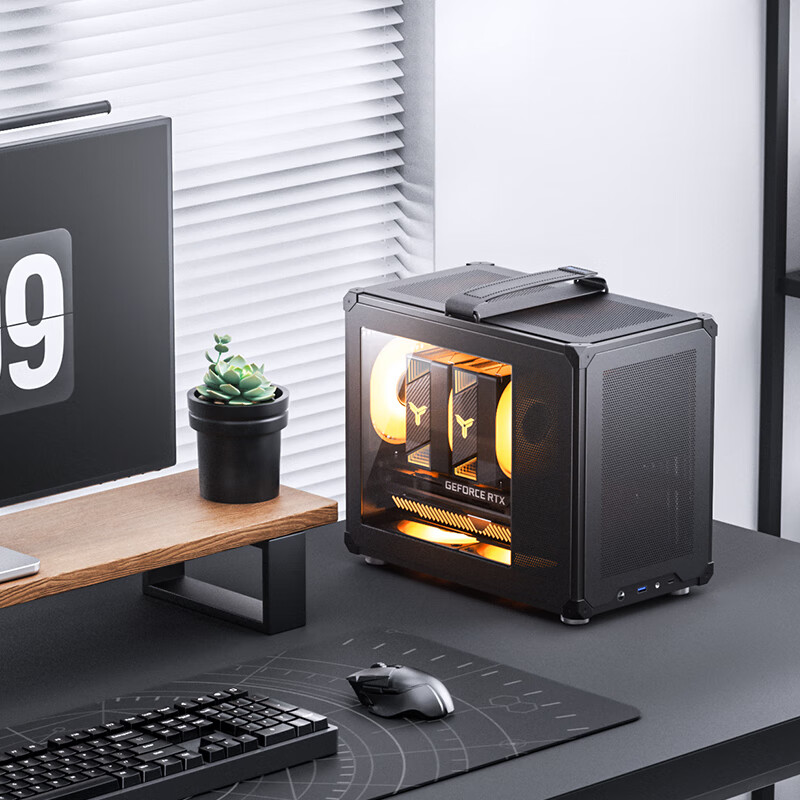 JONSBO C6 MAX Mesh Handle MATX - đánh giá và giá Console Gaming Pc Case