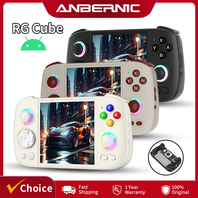 Anbernic RG Cube Handheld Game - đánh giá và giá Gaming Console Cube