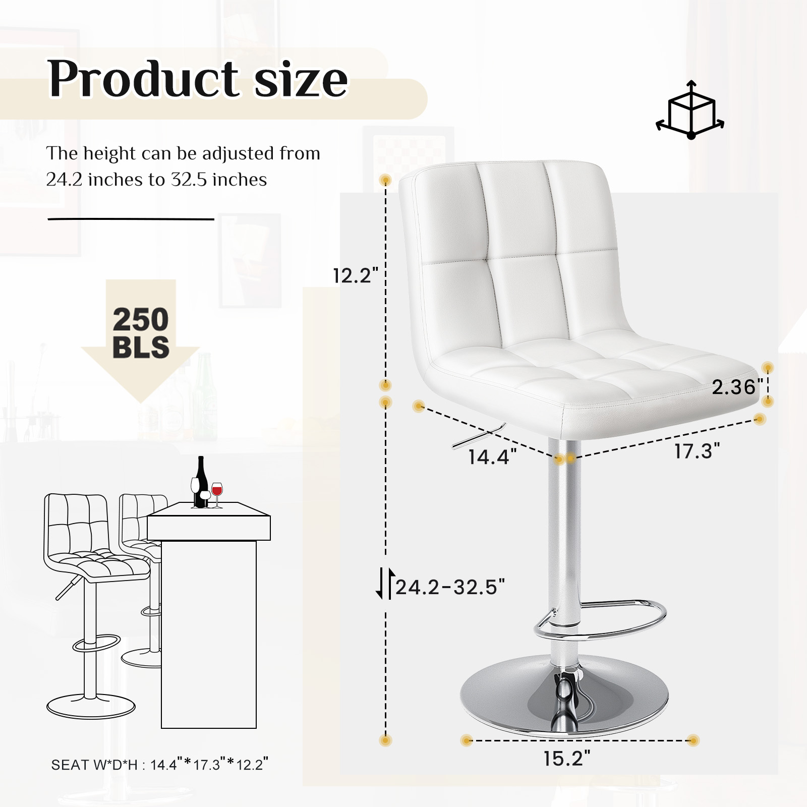 JHK Ergonomic Armless PU Leath - đánh giá và giá Gaming Chair Cushion