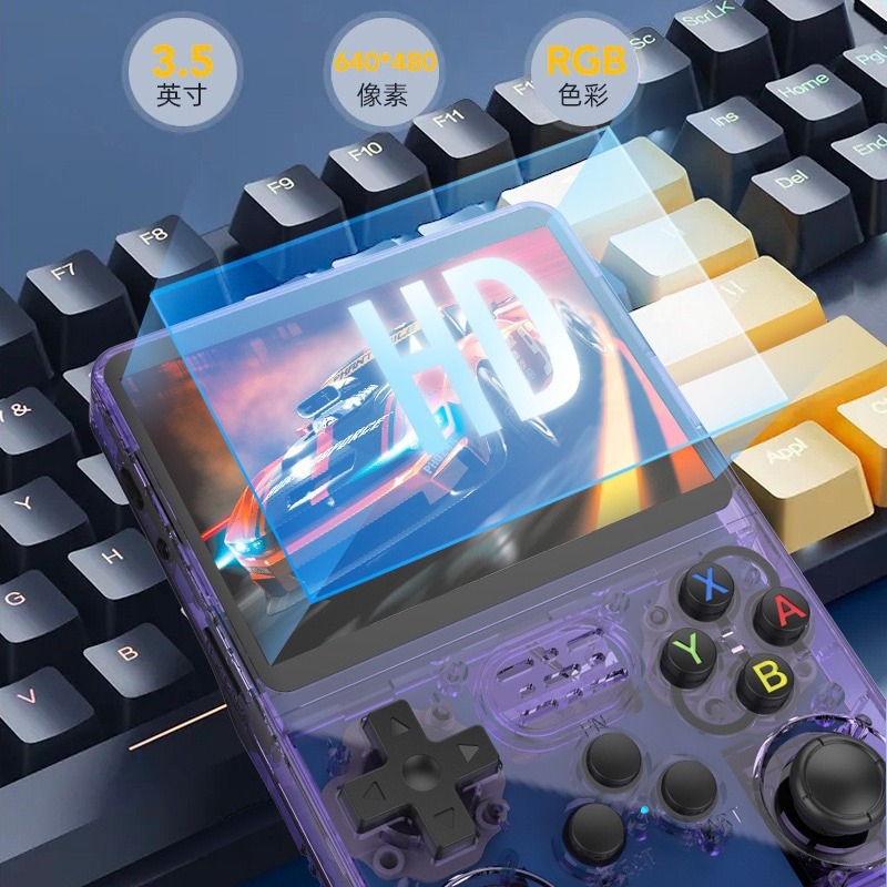 R36S New Retro Game Console 3. - đánh giá và giá Gaming Console G5