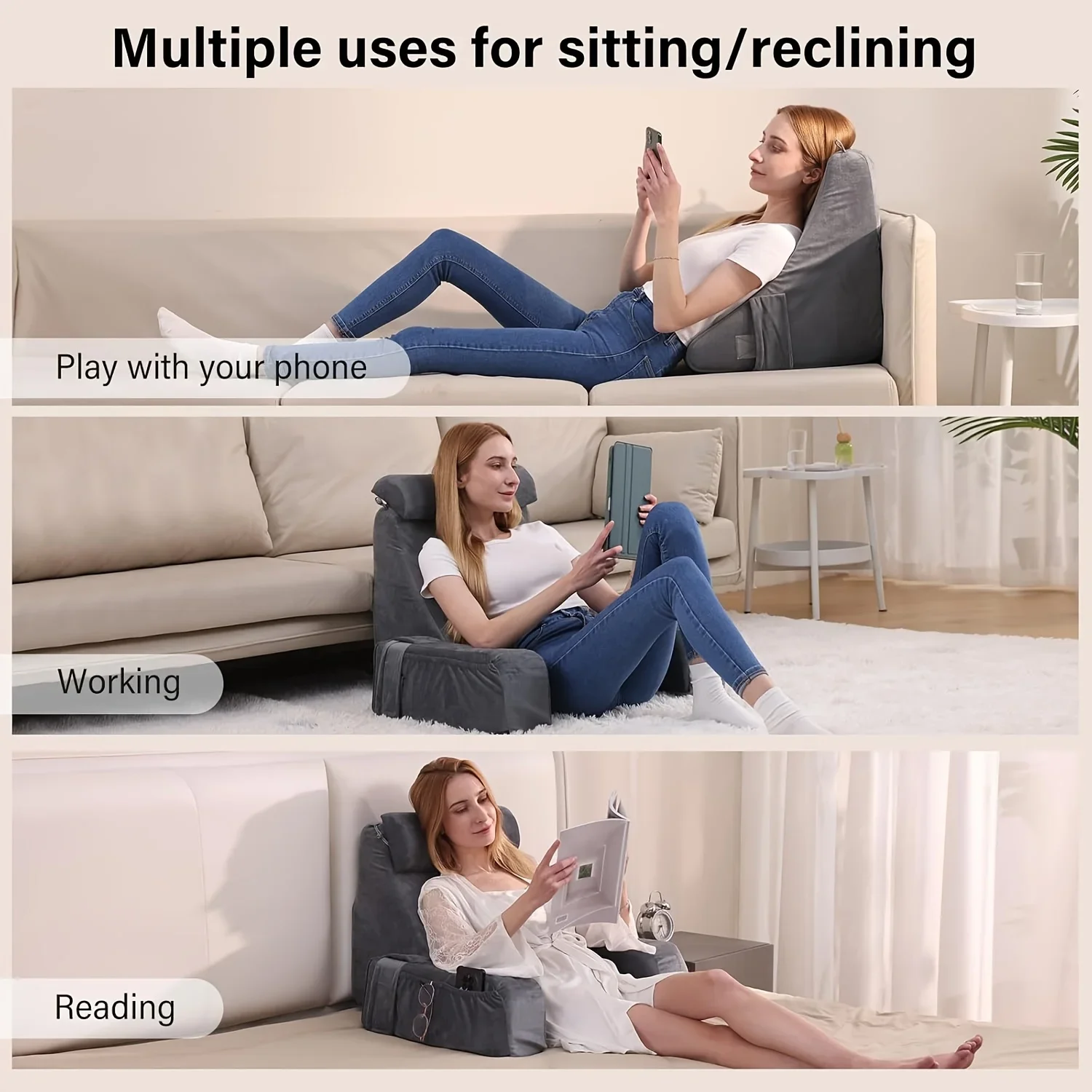 Memory Foam Reading Pillow for - đánh giá và giá Gaming Chair Cushion